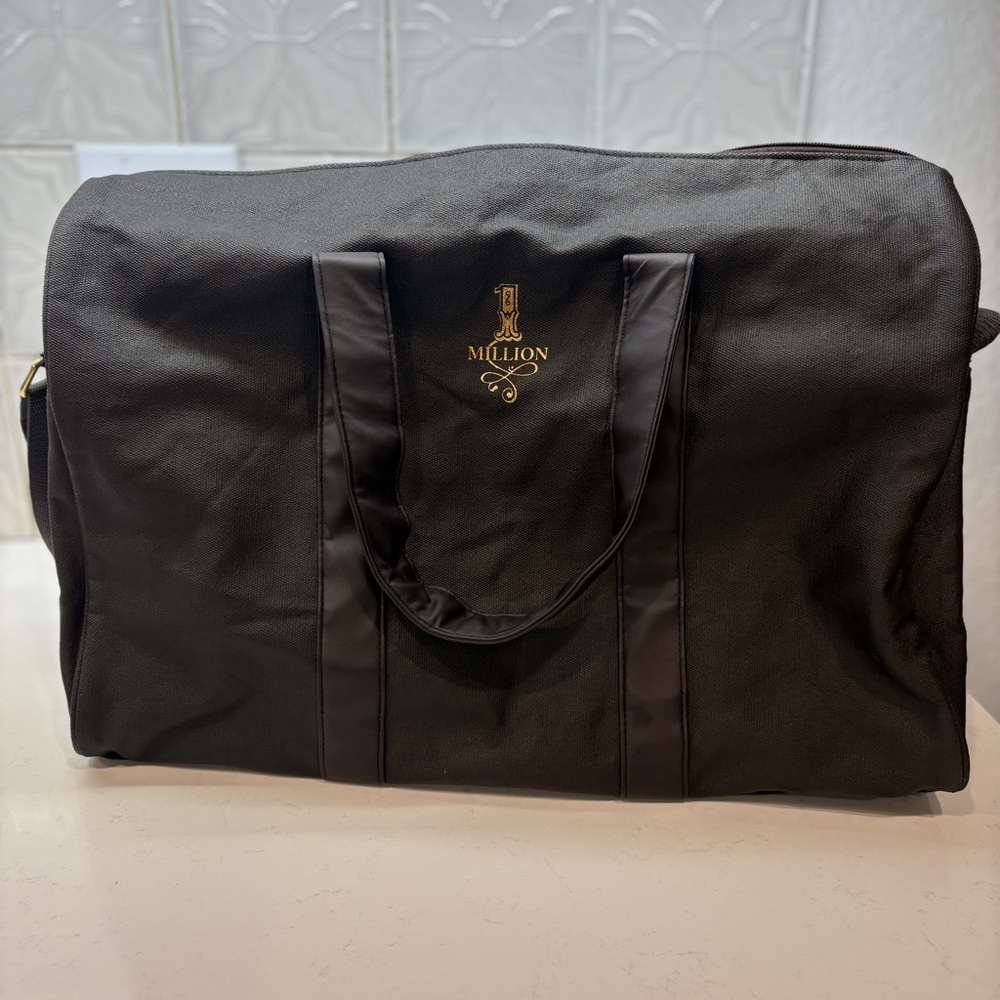 Paco Rabanne 1 Million Brown Bag 18”Long w/shoulder Strap